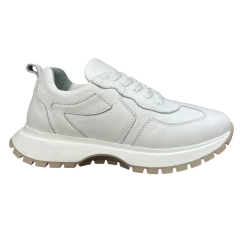 Sneakers smart steps δερματινα ανατομικα 168962-501-λευκο