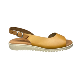Γυναικεία σανδάλια δέρμα ανατομικά smart steps 1115-01 mostaza