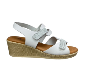 Πλατφορμες δερματινες ανατομικες smart steps 251026-BLANCO