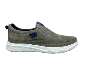 Μοκασινια αναδρικα δερματινα smart steps 171157 808/61-55-γκρι