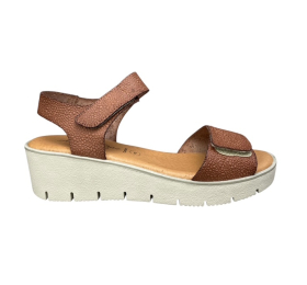 Γυναικείο πέδιλο δέρμα ανατομικό smart steps 23430-cuero