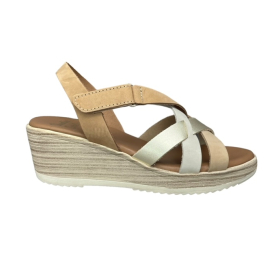 ΔΕΡΜΑΤΙΝΑ ΑΝΑΤΟΜΙΚΑ ΠΕΔΙΛΑ STUDIO SCARPE SPAIN SN 135677-TABACO COMBI