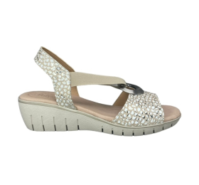 ΑΝΑΤΟΜΙΚΑ ΠΕΔΙΛΑ ΓΥΝΑΙΚΕΙΑ VALERIAS COMFORT SHOES 1006-PLATINO