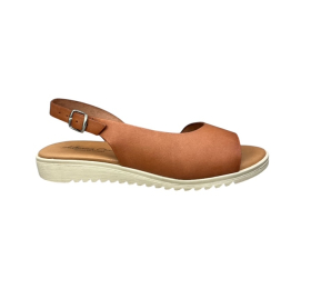 Γυναικεία σανδάλια δέρμα ανατομικά smart steps 1115-01 tostado