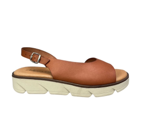 Γυναικεία σανδάλια δέρμα ανατομικά smart steps 1115-02-tostado