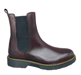 ΓΥΝΑΙΚΕΙΑ ΜΠΟΤΑΚΙΑ ΔΕΡΜΑ SMART STEPS D05BETLE-BORDO