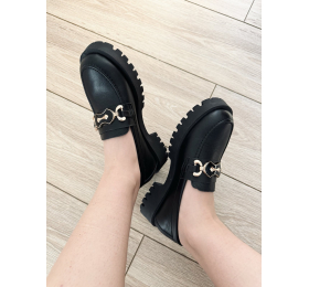 Loafers Leather Smart Steps 2863-black