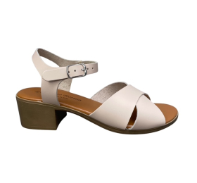 Γυναικεια πεδιλα δερμα italy smart steps 1004-NUDE