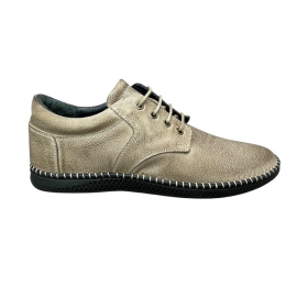Ανδρικά παπούτσια δερμάτινα smart steps 171157 138/23-πουρο