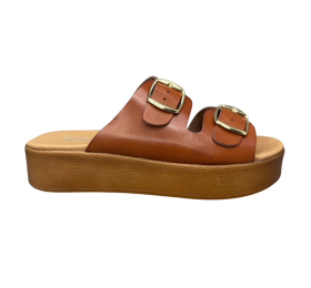 Παντόφλες γυναικείες flatform smart steps 32101ΠΑΝΤ-ΤΑΜΠΑ