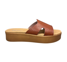 Παντόφλες γυναικείες flatform smart steps 32298-ταμπα