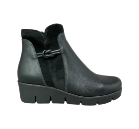 ΜΠΟΤΑΚΙΑ ΓΥΝΑΙΚΕΙΑ ΑΝΑΤΟΜΙΚΑ SOFTIES SHOES 7427/1052/3061-ΜΑΥΡΟ