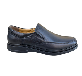 ΑΝΔΡΙΚΑ ΠΑΠΟΥΤΣΙΑ ΔΕΡΜΑΤΙΝΑ ΑΝΔΡΙΚΑ SMART STEPS 2502/126-ΜΑΥΡΟ