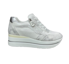 Sneakers γυναικεία energy E-44-WHITE/SILVER