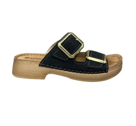 Παντόφλες γυναικείες ανατομικές INBLU TF040100-BLACK