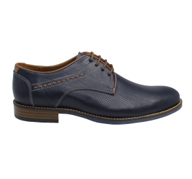 SOFTIES SHOES ΔΕΡΜΑΤΙΝΑ ΑΝΑΤΟΜΙΚΑ  6152-ΜΠΛΕ
