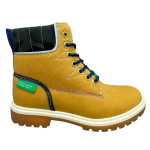 BENETTON EVEREST LABEL BTK128004 9072 TAN/BIRCH