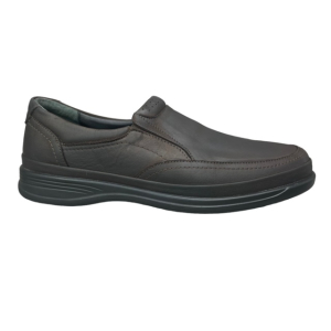 ΑΝΔΡΙΚΑ ΠΑΠΟΥΤΣΙΑ ΔΕΡΜΑΤΙΝΑ ΑΝΑΤΟΜΙΚΑ COMFORT 125-190-BROWN