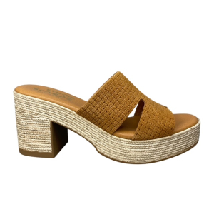 Γυναικείες παντόφλες δερμα ανατομικές studio scarpe spain SF-133694-SETTER/TABACO