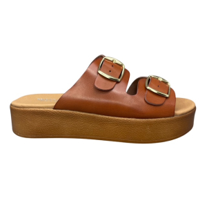 Παντόφλες γυναικείες flatform smart steps 32101ΠΑΝΤ-ΤΑΜΠΑ