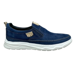 Μοκασινια αναδρικα δερματινα smart steps 171157 808/55-07-μπλε