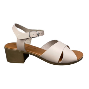 Γυναικεια πεδιλα δερμα italy smart steps 1004-NUDE
