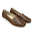 Μοκασίνια γυναικεία δερματίνα smart steps b12349-sp-tabaco