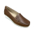 Μοκασίνια γυναικεία δερματίνα smart steps b12349-sp-tabaco