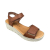 Γυναικείο πέδιλο δέρμα ανατομικό smart steps 23430-cuero
