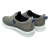 Μοκασινια αναδρικα δερματινα smart steps 171157 808/61-55-γκρι