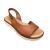 Γυναικεία σανδάλια δέρμα ανατομικά smart steps 1115-02-tostado