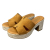 Γυναικείες παντόφλες δερμα ανατομικές studio scarpe spain SF-133694-SETTER/TABACO