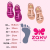 Zaxy Conectada Sand inf 78024239 18770AP033-dark/flowers/pink