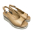 Γυναικεια πεδιλα πλατφορμες δερματινες smart steps 168963-808-μπεζ/σκουρο