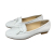 Μοκασίνια γυναικεία δερμάτινα smart steps 170750-03-λευκο