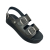 Γυναικείο πέδιλο flatform smart steps 32101 πεδ-μαυρο