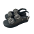 Γυναικείο πέδιλο flatform smart steps 32101 πεδ-μαυρο
