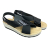 Ανατομικά πέδιλα fly flot 42G61HC-6403-NERO