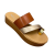 Παντόφλες γυναικείες flatform smart steps 32571-ΤΑΜΠ/ΧΑΛ/ΧΡΥ