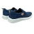 Μοκασινια αναδρικα δερματινα smart steps 171157 808/55-07-μπλε