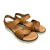 Flatform σανδάλια δερμάτινα ανατομικά smart steps 251043-TOSTADO