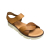 Flatform σανδάλια δερμάτινα ανατομικά smart steps 251043-TOSTADO