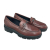 Loafers leather smart steps sally02-caffe