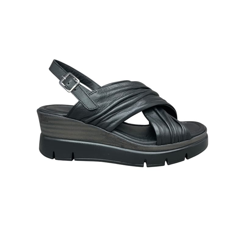 Γυναικεια πεδιλα πλατφορμες smart steps 168963-78-μαυρο