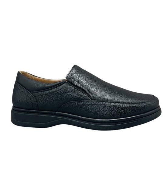 Ανδρικά παπούτσια δέρμα smart steps 200954/172-ΜΑΥΡΟ