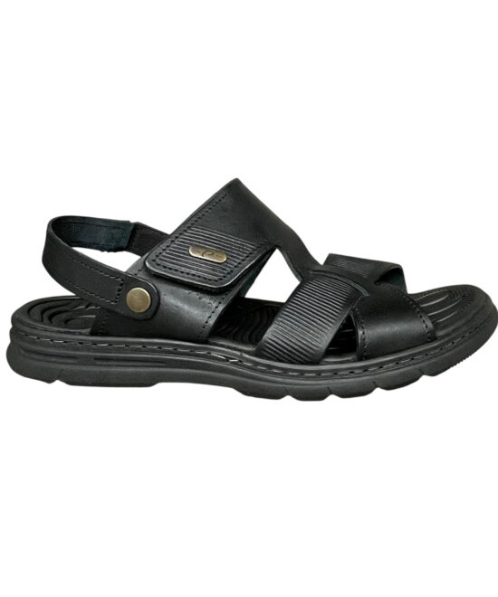 Ανδρικά πέδιλα δέρμα pegada 13420403-BLACK
