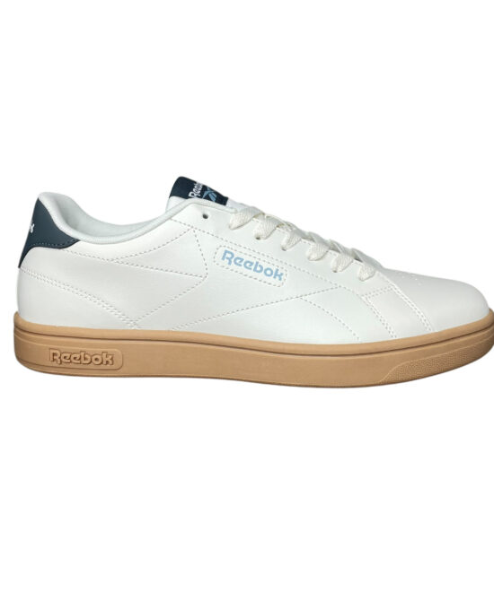 REEBOK COURT CLEAN 100244977-CHALK/GREY/BLUE