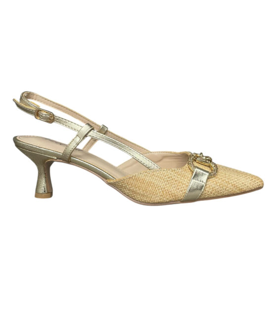 Γυναικεια πεδιλα isteria shoes 24023-NATURAL