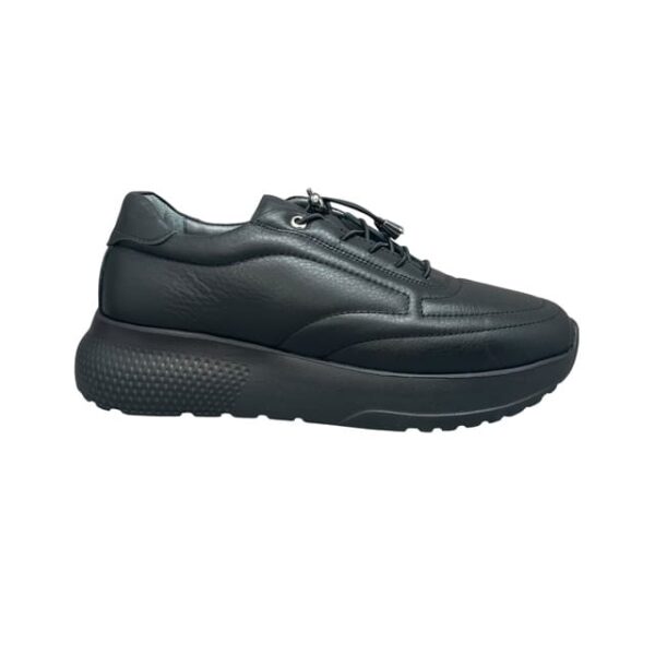 Sneakers γυναικεια δερμα smart steps 202004/110-ΜΑΥΡΟ
