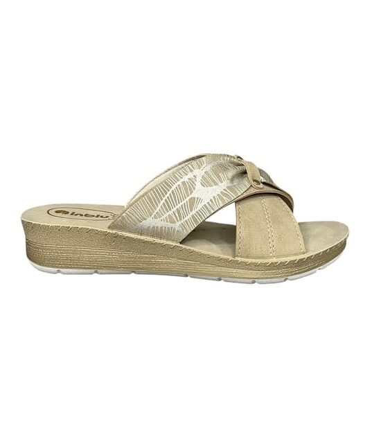 Γυναικείες παντόφλες inblu soft FC103F01-SAND